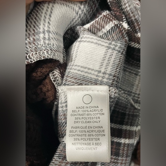 Paper Crane Anthropologie sweater color brown size small - Picture 4 of 5